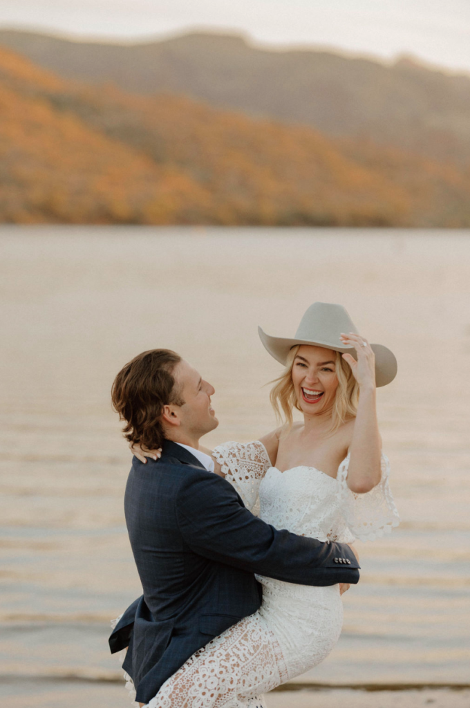 Butcher Jones – The Perfect Blend of Desert & Water For Your Outdoor Engagement Photos